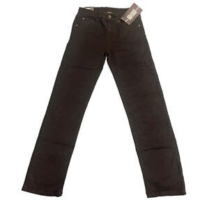 Quad Seven Boys Black Stretch Skinny Jeans Size 8